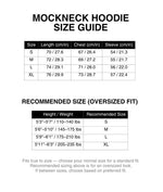 Mockneck Black Hoodie
