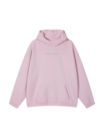 Mockneck Pink Hoodie