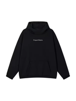 Mockneck Black Hoodie